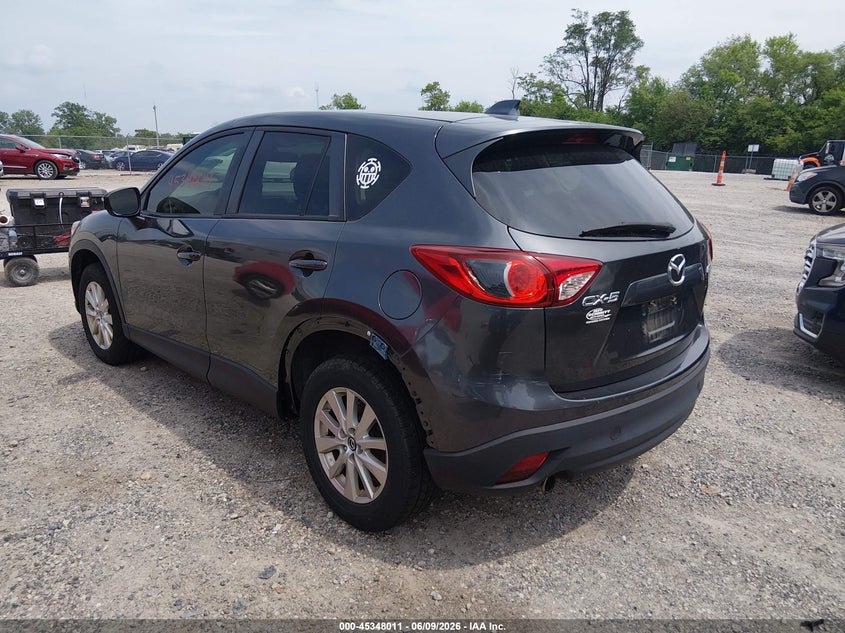 Vin: jm3ke2cy0f0544070, lot: 45845957, mazda cx-5 touring 20153