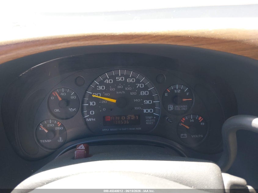 1998 CHEVROLET VAN VAN 5.7L V-8 245HP