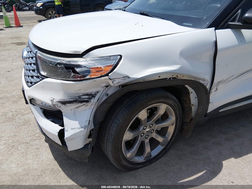 VIN 1FM5K8HC4LGA52803 2020 FORD EXPLORER PLATINUM