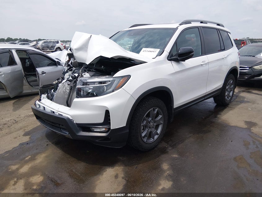 Vin: 5fnyf8h66rb016825, lot: 45846044, honda passport awd trailsport 20242