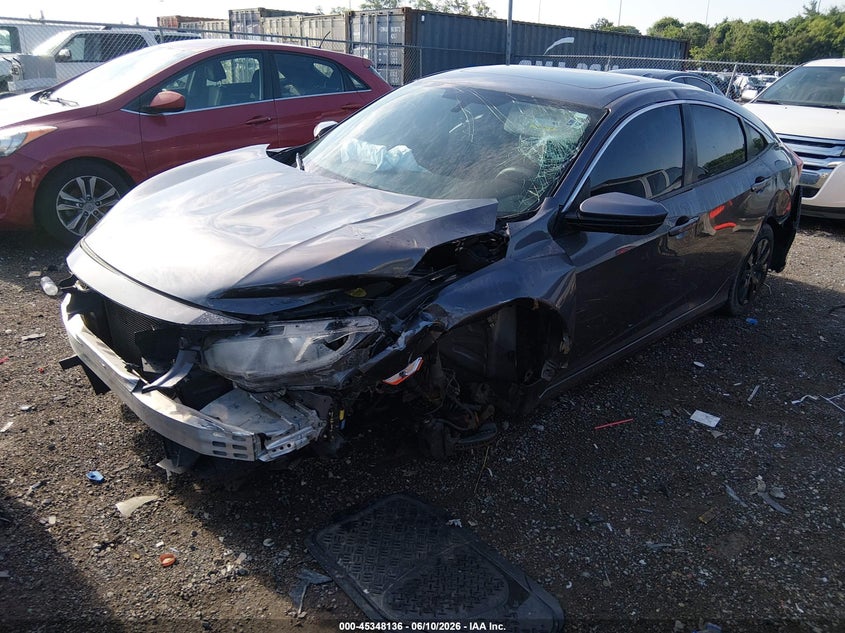 2018 Honda Civic Ex 2HGFC2F74JH562161 photo 1