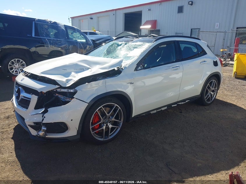 2015 MERCEDES-BENZ GLA-KLASSE AMG VIN WDDTG5CB5FJ142954 nuotrauka 2