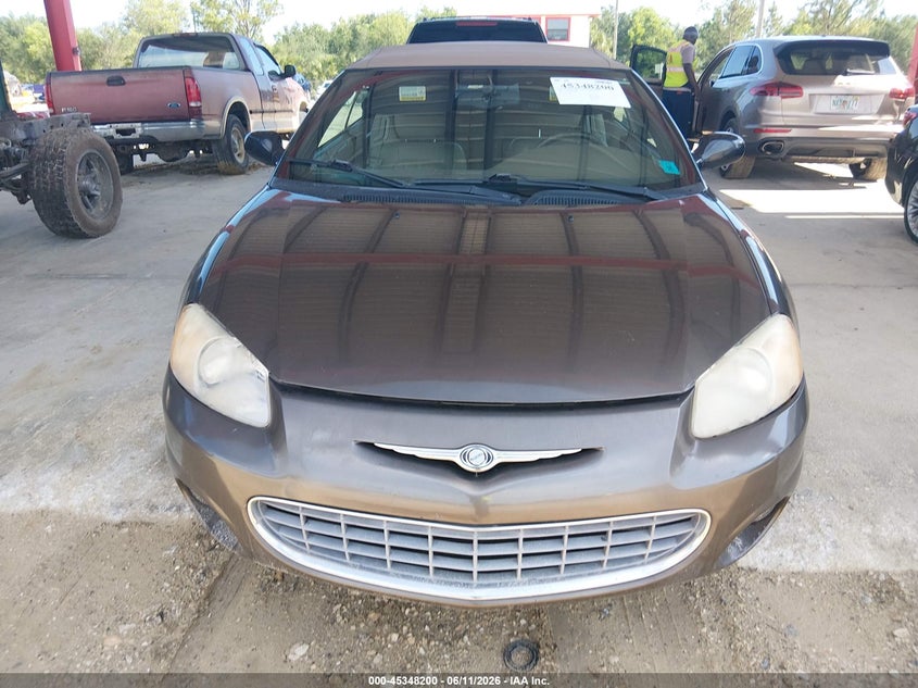 2001 Chrysler Sebring Lxi VIN: 1C3EL55U61N580885 Lot: 45348200