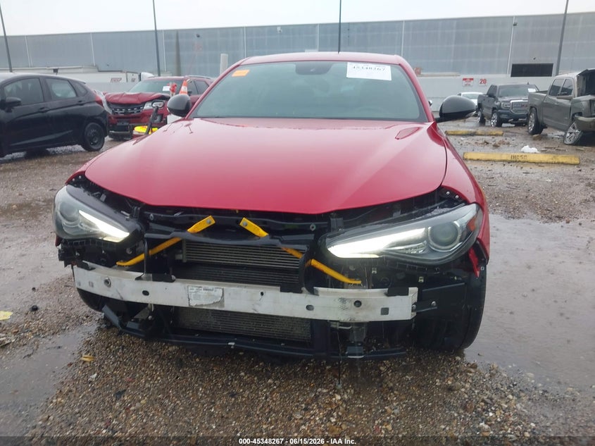 2019 Alfa Romeo Giulia Ti Rwd VIN: ZARFAMBN5K7613139 Lot: 45348267