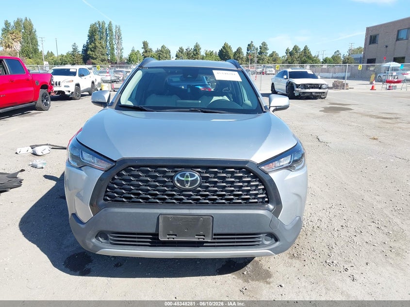 2022 Toyota Corolla Cross Le VIN: 7MUCAABG0NV004991 Lot: 45348281