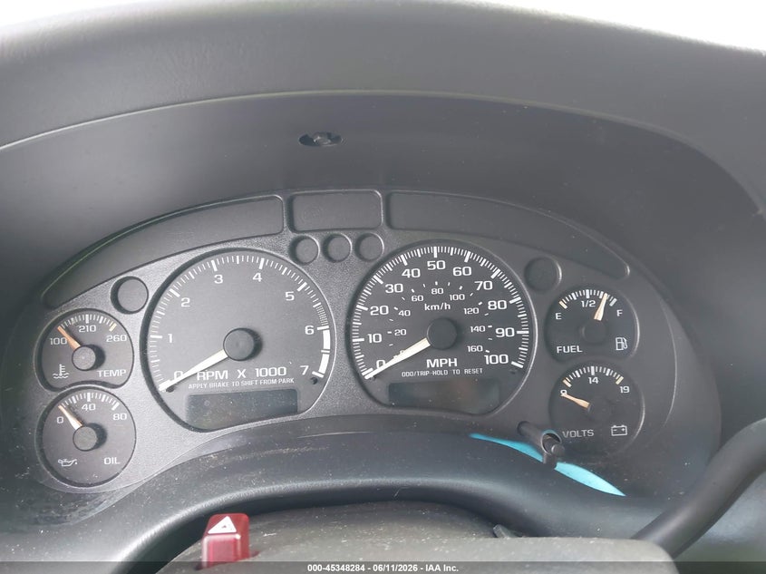 2003 GMC Sonoma Sls VIN: 1GTCS19H638176269 Lot: 45348284