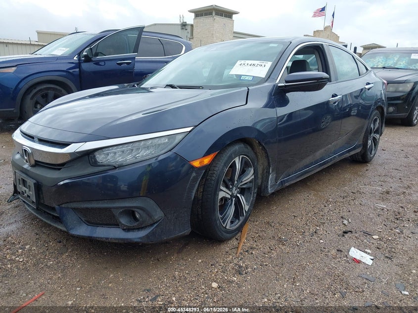 2016 Honda Civic Touring 19XFC1F97GE034385 photo 1