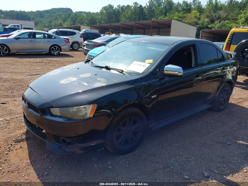 Vin: ja32u8fw9bu044774, lot: 45846343, mitsubishi lancer gts 20112