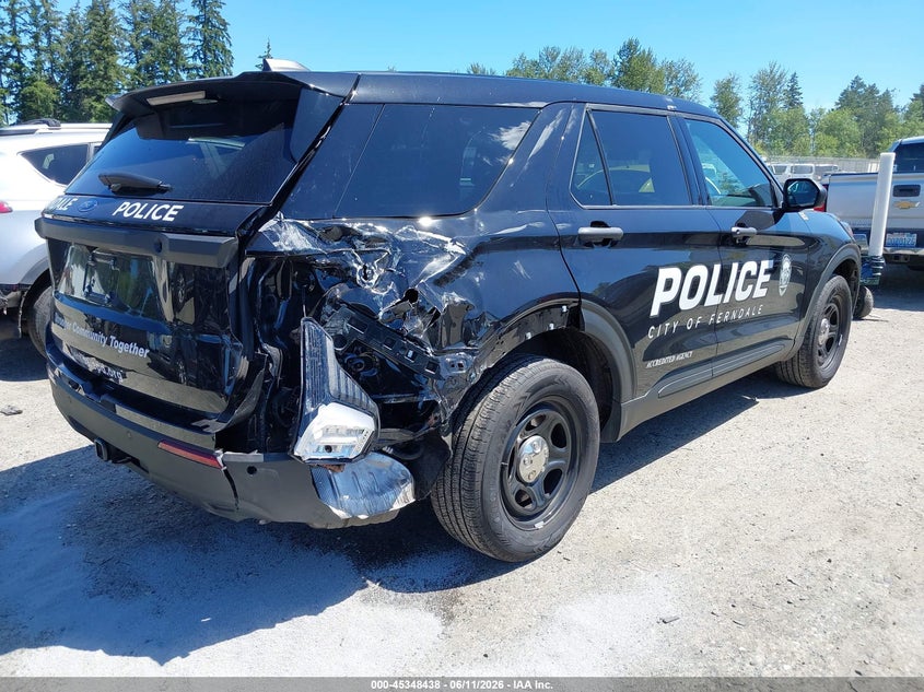2025 FORD POLICE INTERCEPTOR UTILITY SPORT UTILITY VEHICLE 3.3L V-6 DI, DOHC, VVT, 285HP