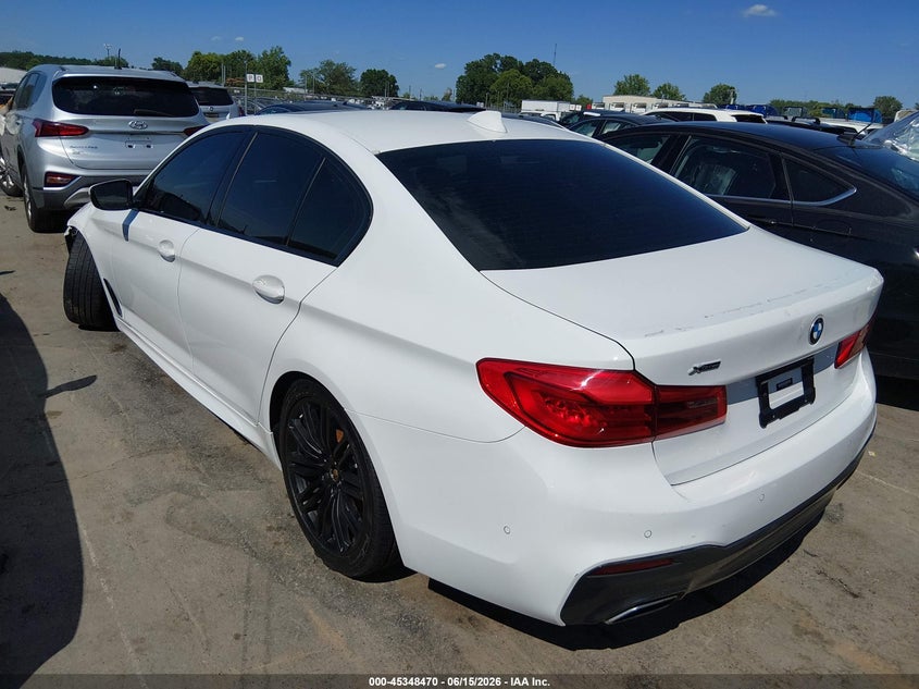 Vin: wbaje7c52kww17306, lot: 45846417, bmw 540i xdrive 20193