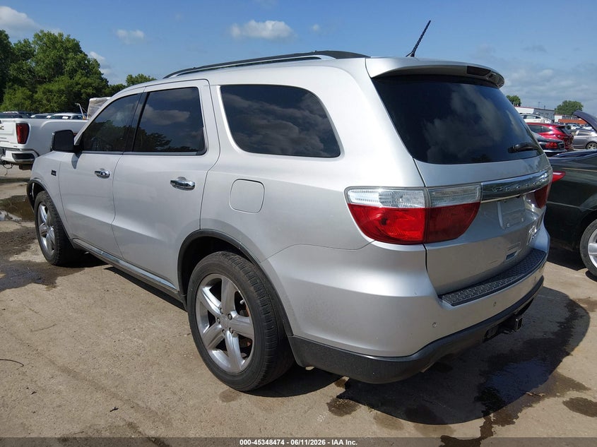Vin: 1d4se5gt7bc693340, lot: 45846421, dodge durango citadel 20113