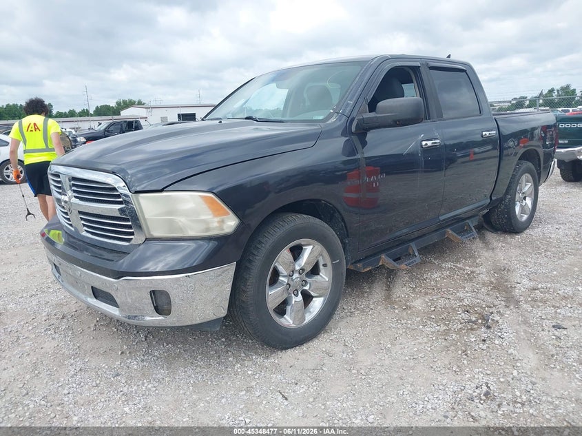 Vin: 1c6rr6lm7fs505956, lot: 45846424, ram 1500 big horn 20152