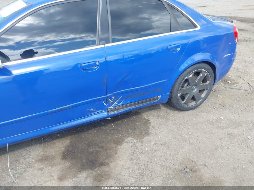 2004 Audi S4 4.2 VIN: WAUPL68E94A123026 Lot: 45348521