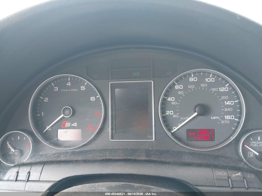 2004 Audi S4 4.2 VIN: WAUPL68E94A123026 Lot: 45348521