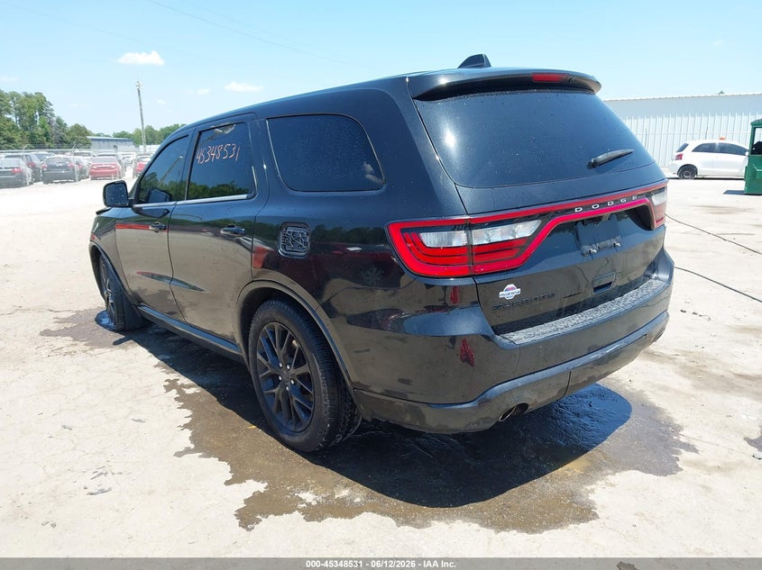 Vin: 1c4rdhag7fc834201, lot: 45846478, dodge durango sxt 20153