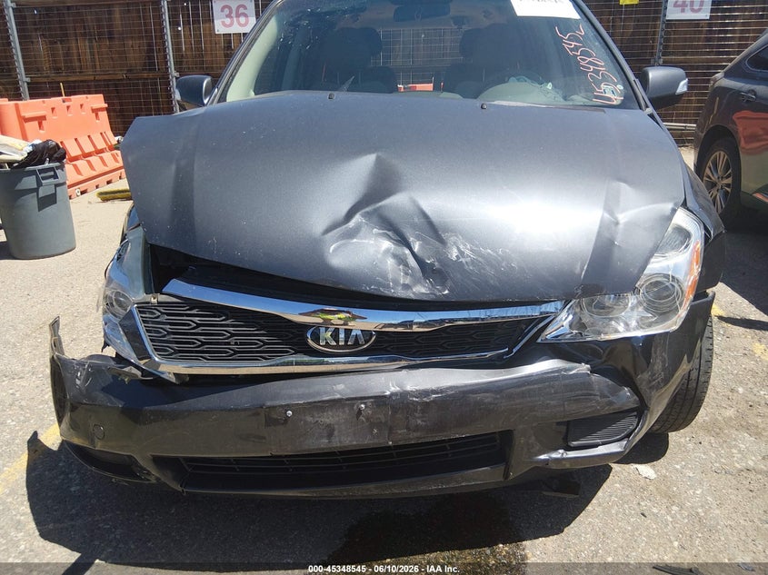 2012 Kia Sedona Lx VIN: KNDMG4C73C6506730 Lot: 45348545