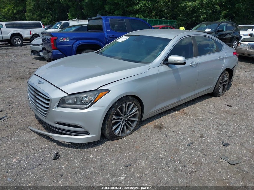 2016 Hyundai Genesis 3.8 KMHGN4JE0GU124818 photo 1