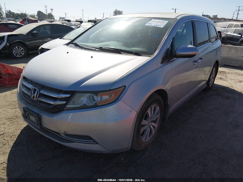 2014 HONDA ODYSSEY auction photo 2