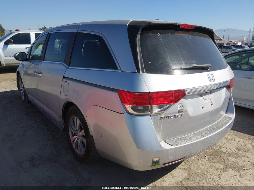 2014 HONDA ODYSSEY auction photo 3