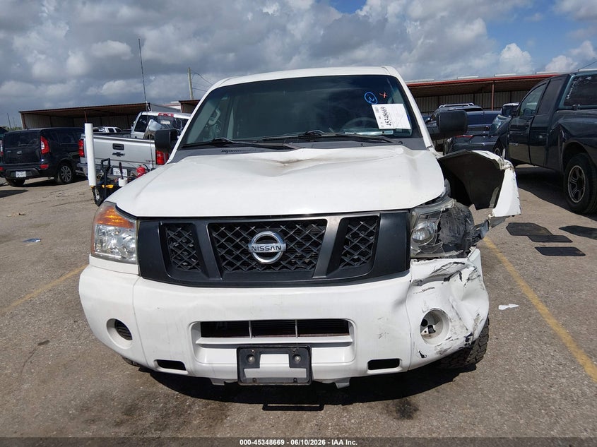2012 Nissan Titan S VIN: 1N6BA0EKXCN306742 Lot: 45348669