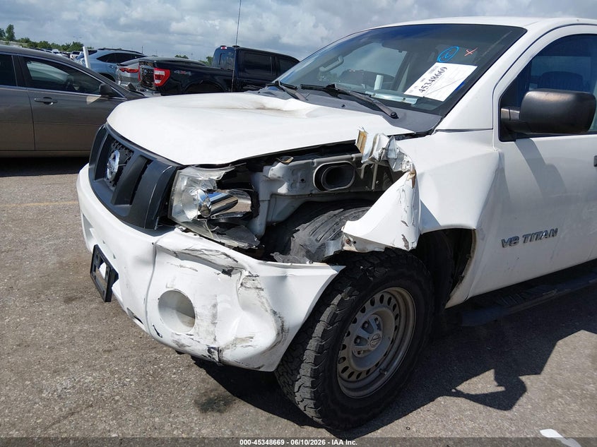 2012 Nissan Titan S VIN: 1N6BA0EKXCN306742 Lot: 45348669