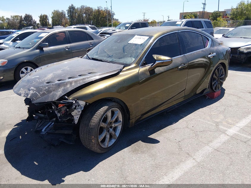 Vin: jthgz1b25p5065706, lot: 45846663, lexus is 350 f sport 20232