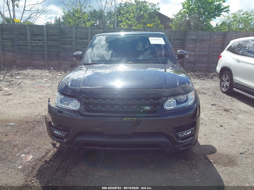 2014 Land Rover Range Rover Sport 3.0L V6 Supercharged Hse VIN: SALWR2WFXEA371667 Lot: 45348753