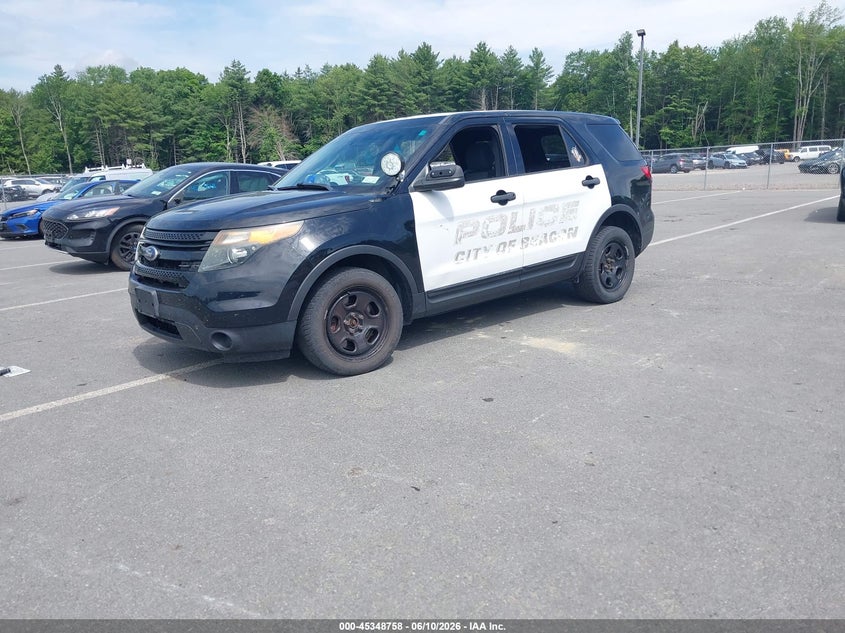 Vin: 1fm5k8ar9egc60435, lot: 45846705, ford utility police interceptor 20142