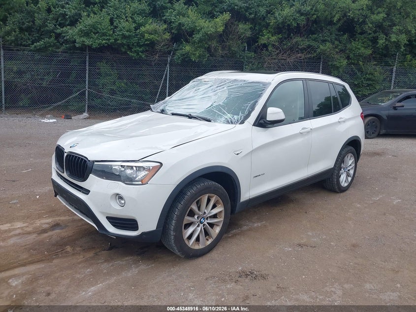 2017 Bmw X3 Xdrive28i 5UXWX9C36H0T24922 photo 1