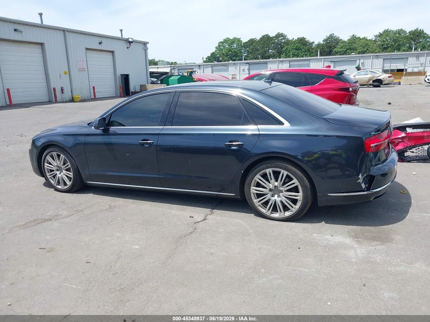 2015 Audi A8 L 3.0T VIN: WAU3GAFD6FN001302 Lot: 45348937