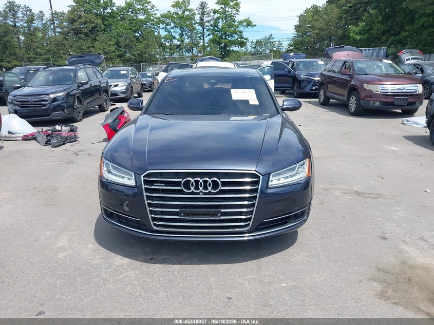 2015 Audi A8 L 3.0T VIN: WAU3GAFD6FN001302 Lot: 45348937