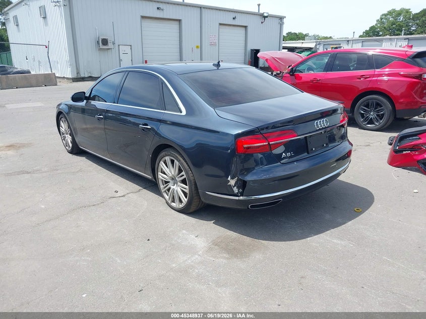 Vin: wau3gafd6fn001302, lot: 45846885, audi a8 l 3.0t 20153