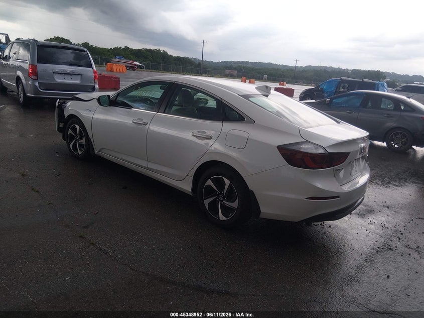 Vin: 19xze4f51ne006665, lot: 45846899, honda insight ex 20223