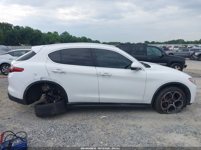 2019 Alfa Romeo Stelvio Ti Lusso Awd VIN: ZASPAKBN4K7C45546 Lot: 45349016