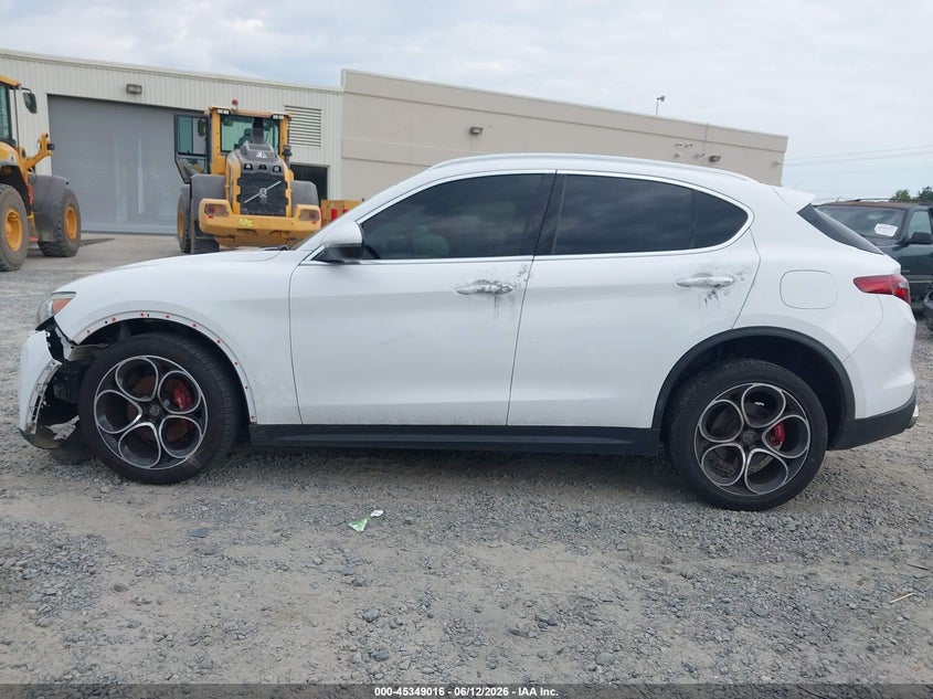 2019 Alfa Romeo Stelvio Ti Lusso Awd VIN: ZASPAKBN4K7C45546 Lot: 45349016