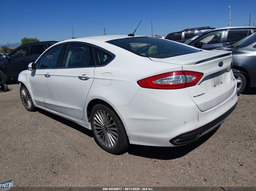 2015 FORD FUSION auction photo 3