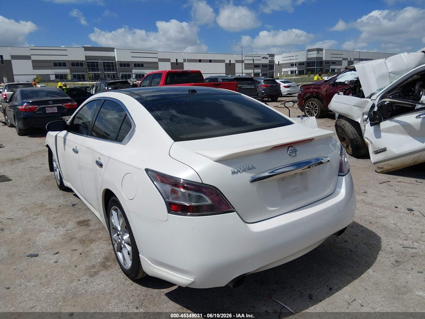 Vin: 1n4aa5ap0cc823739, lot: 45846978, nissan maxima 3.5 sv 20123