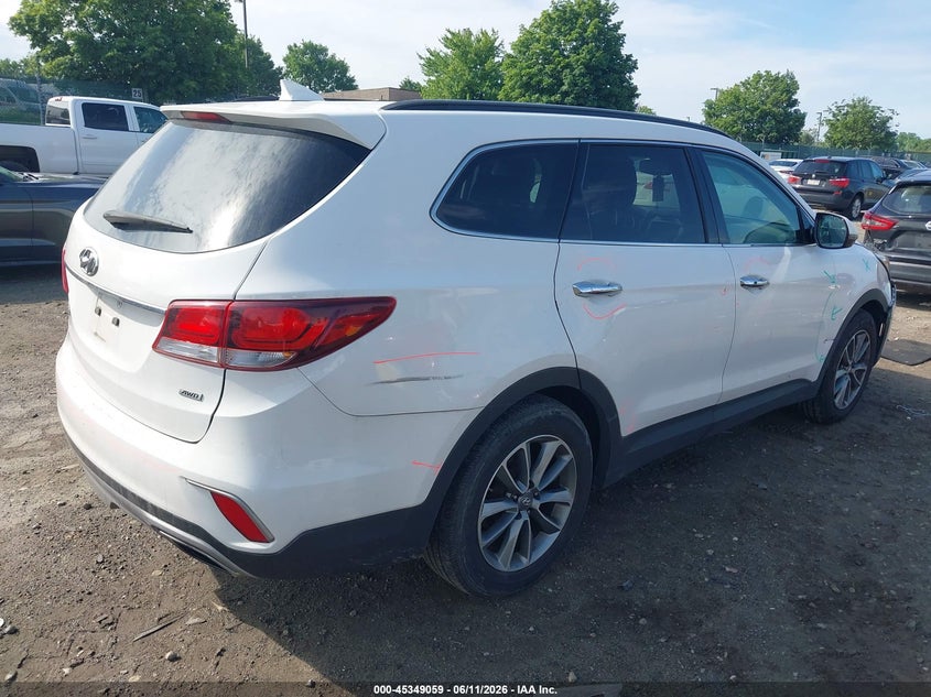 HYUNDAI SANTA FE 2017 VIN KM8SNDHF3HU244784