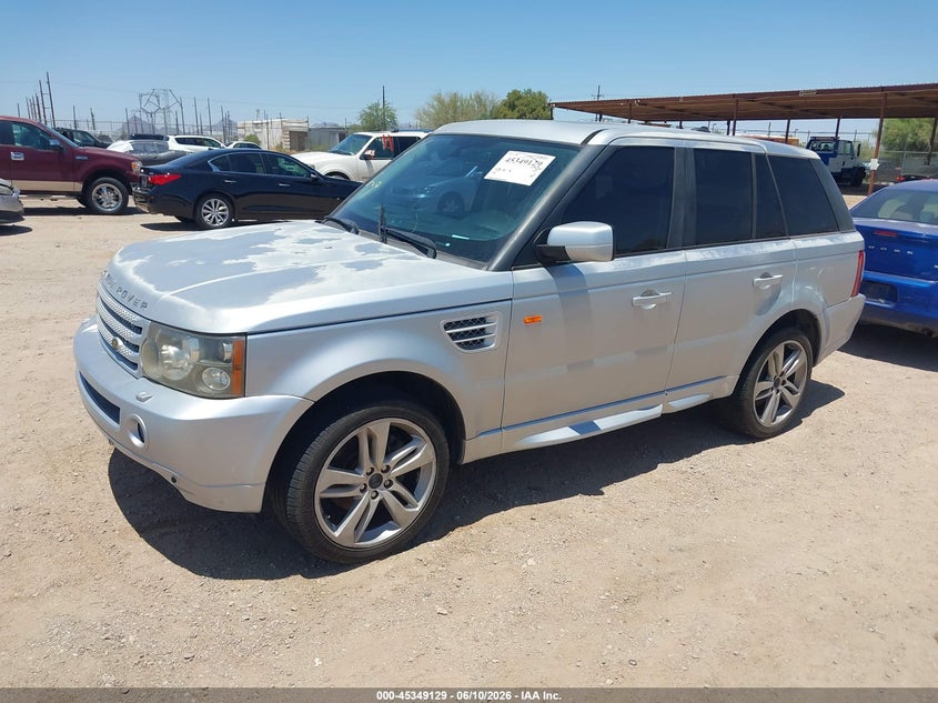 2008 LAND ROVER RANGE ROVER SPORT auction photo 2