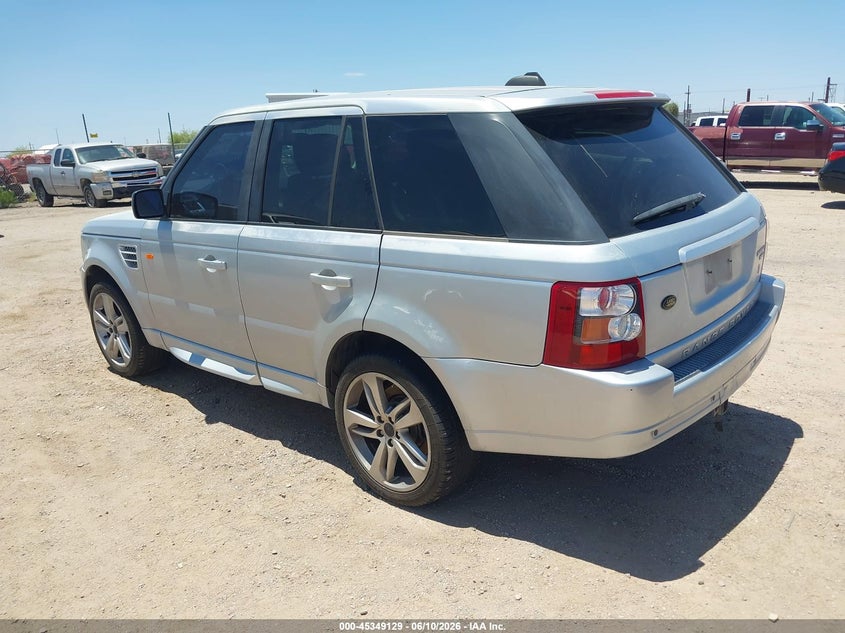 2008 LAND ROVER RANGE ROVER SPORT auction photo 3