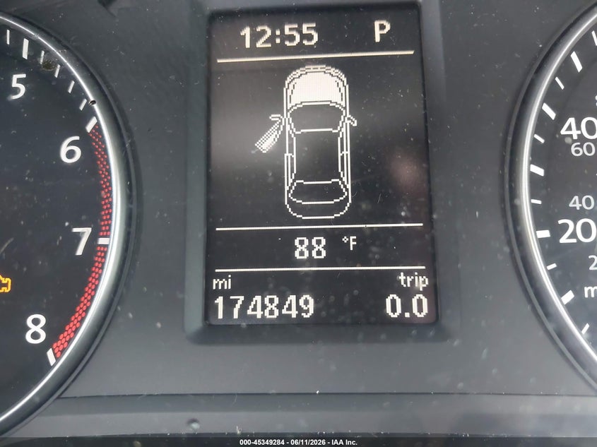 2013 Volkswagen Passat 2.5L Sel VIN: 1VWCH7A3XDC015632 Lot: 45349284