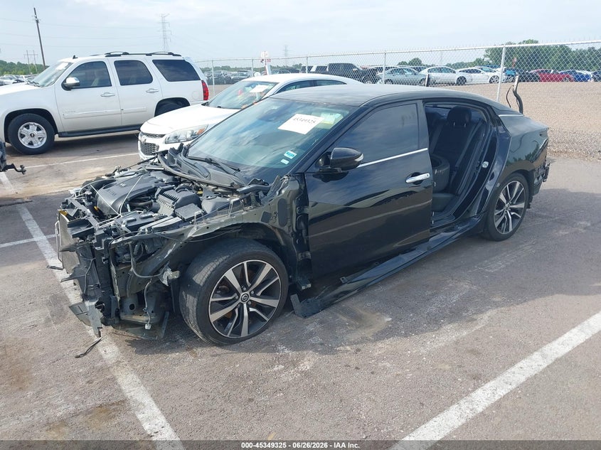 Vin: 1n4aa6cv3lc365650, lot: 45847272, nissan maxima sv xtronic cvt 20202