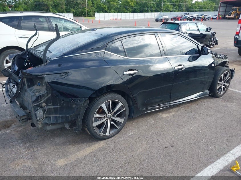 Vin: 1n4aa6cv3lc365650, lot: 45847272, nissan maxima sv xtronic cvt 20204