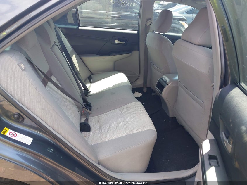 2013 TOYOTA CAMRY auction photo 8