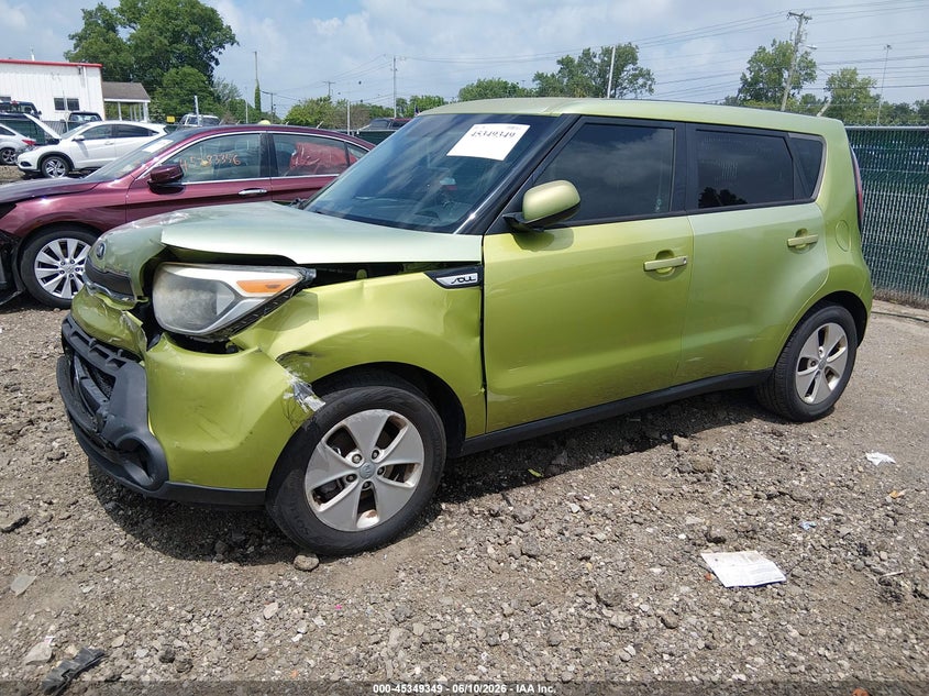 2015 KIA SOUL auction photo 2