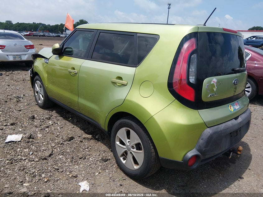 2015 KIA SOUL auction photo 3