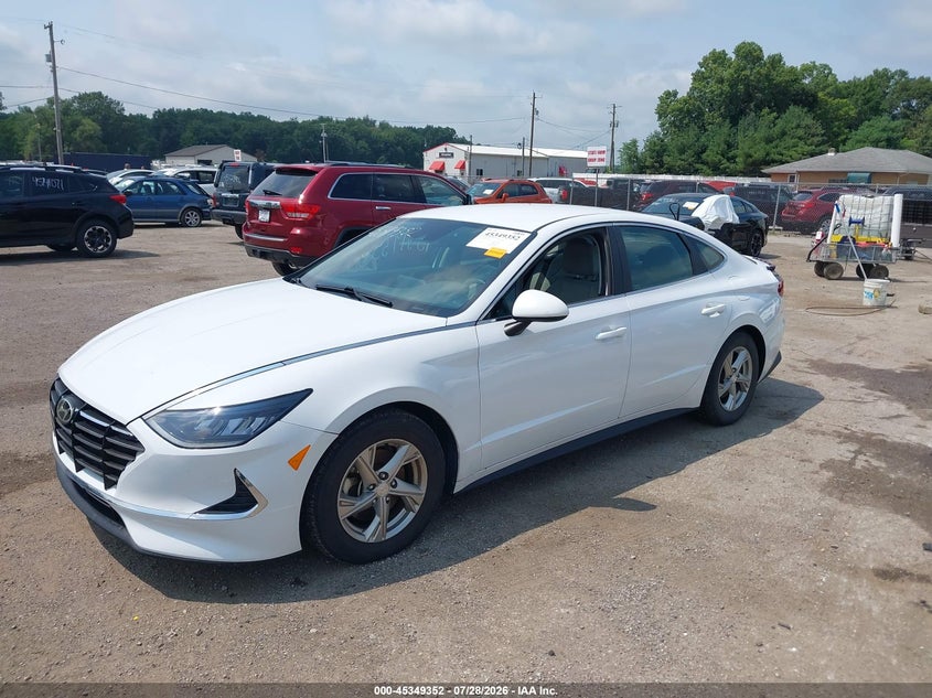 Vin: 5npeg4ja4mh077124, lot: 45847298, hyundai sonata se 20212
