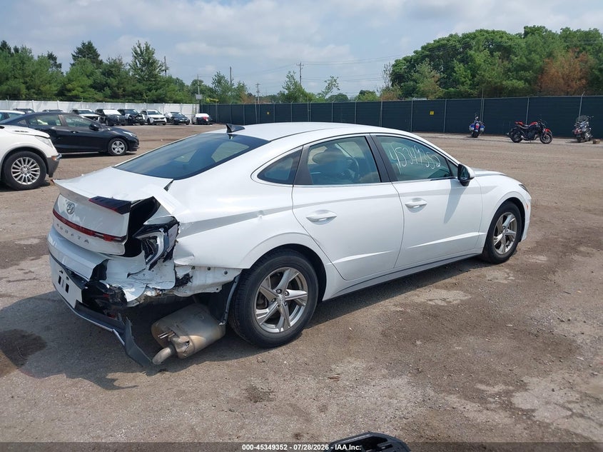 Vin: 5npeg4ja4mh077124, lot: 45847298, hyundai sonata se 20214