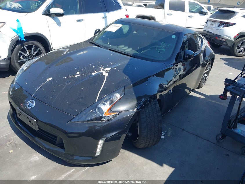 Vin: jn1az4ehxlm821820, lot: 45847316, nissan 370z sport touring 7-speed automatic 20202