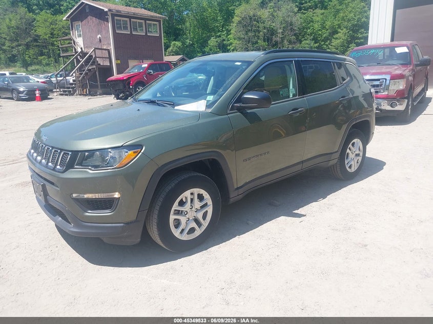 2019 Jeep Compass Sport 4x4 3C4NJDAB6KT619590 photo 1
